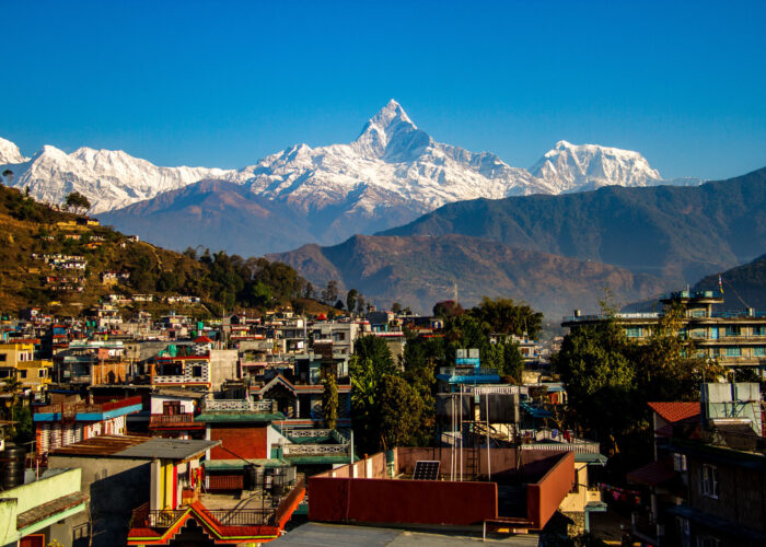 fishtail view from pokhara